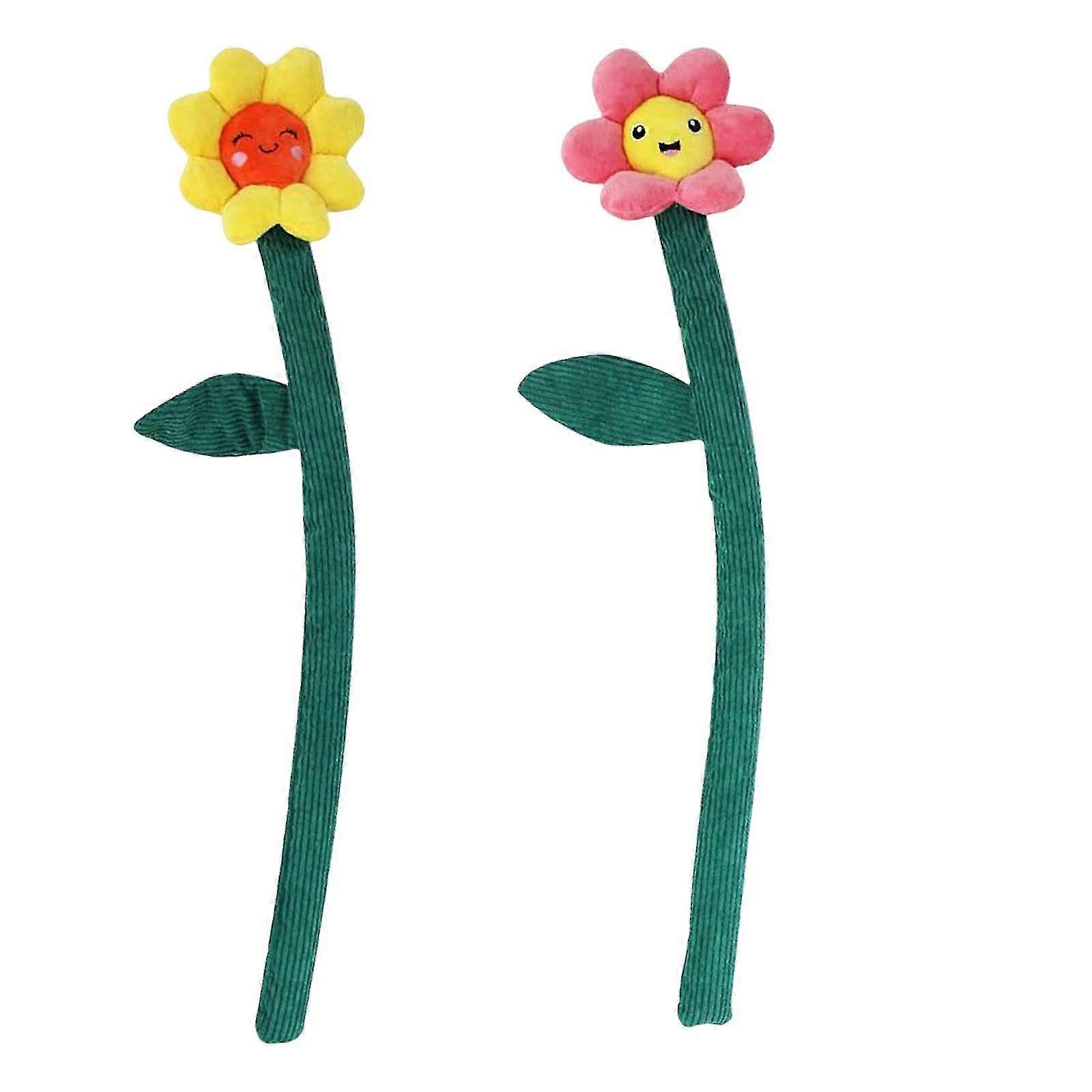 Cute Squeaky Dog Toy Sound Squeaker Interactive Bite Resistant Chew Teething Plush For Small Animal Play Breed