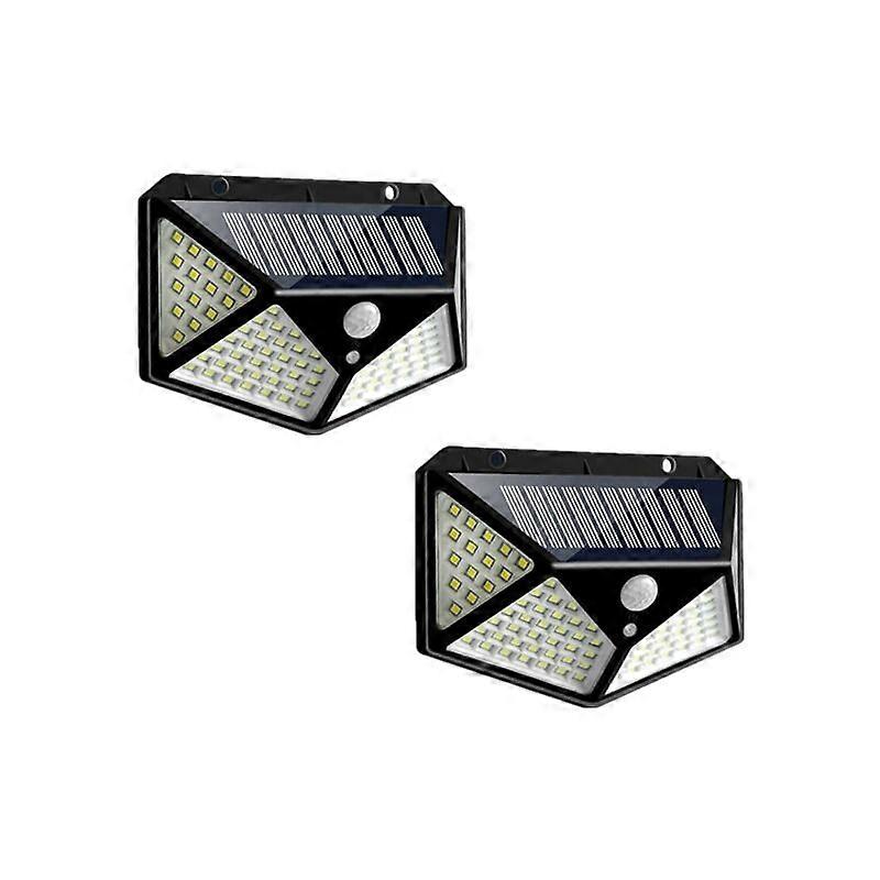 Waterproof IP65 100LED Outdoor Solar Light - 2 Pack