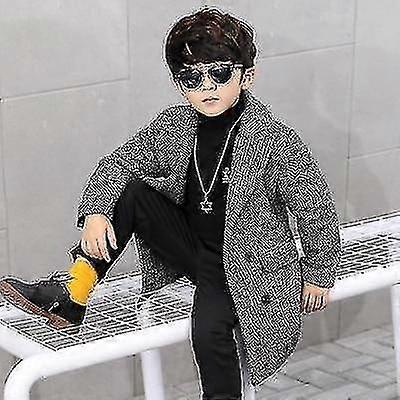 Autumn Winter- Lattice Buttons, Woolen Coat High Quality