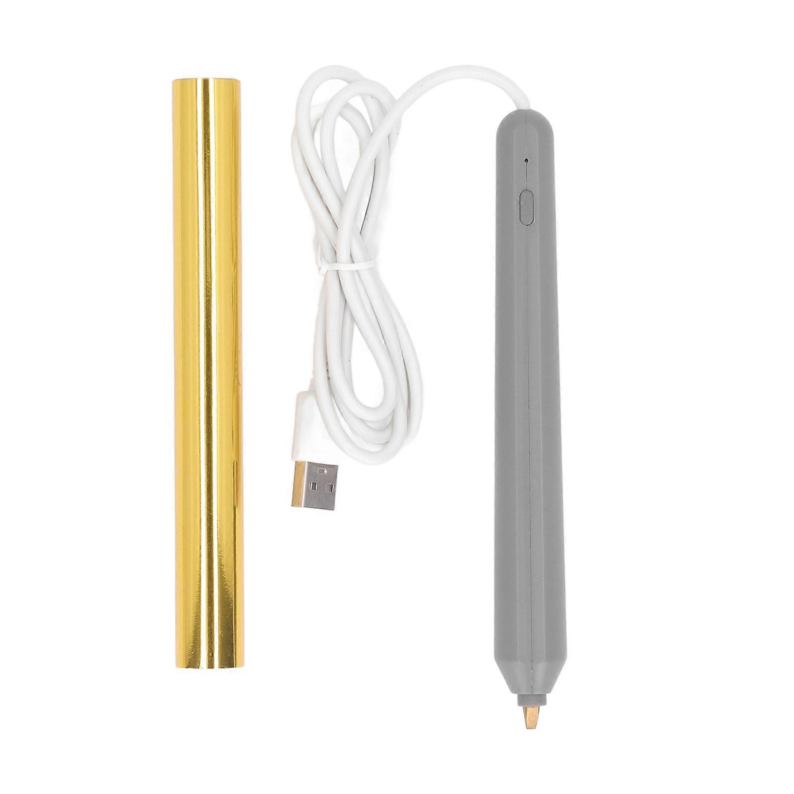 Heißfolienstift USB-Wärmefolienprägung Prägestift ABS-Bastelwerkzeug zum Zeichnen Schreiben