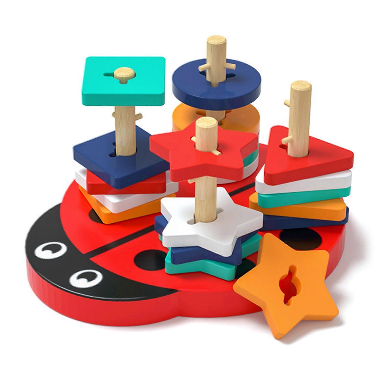 Kinderfarberkennung Matching Shape Pädagogisches Gehirntraining Zubehör