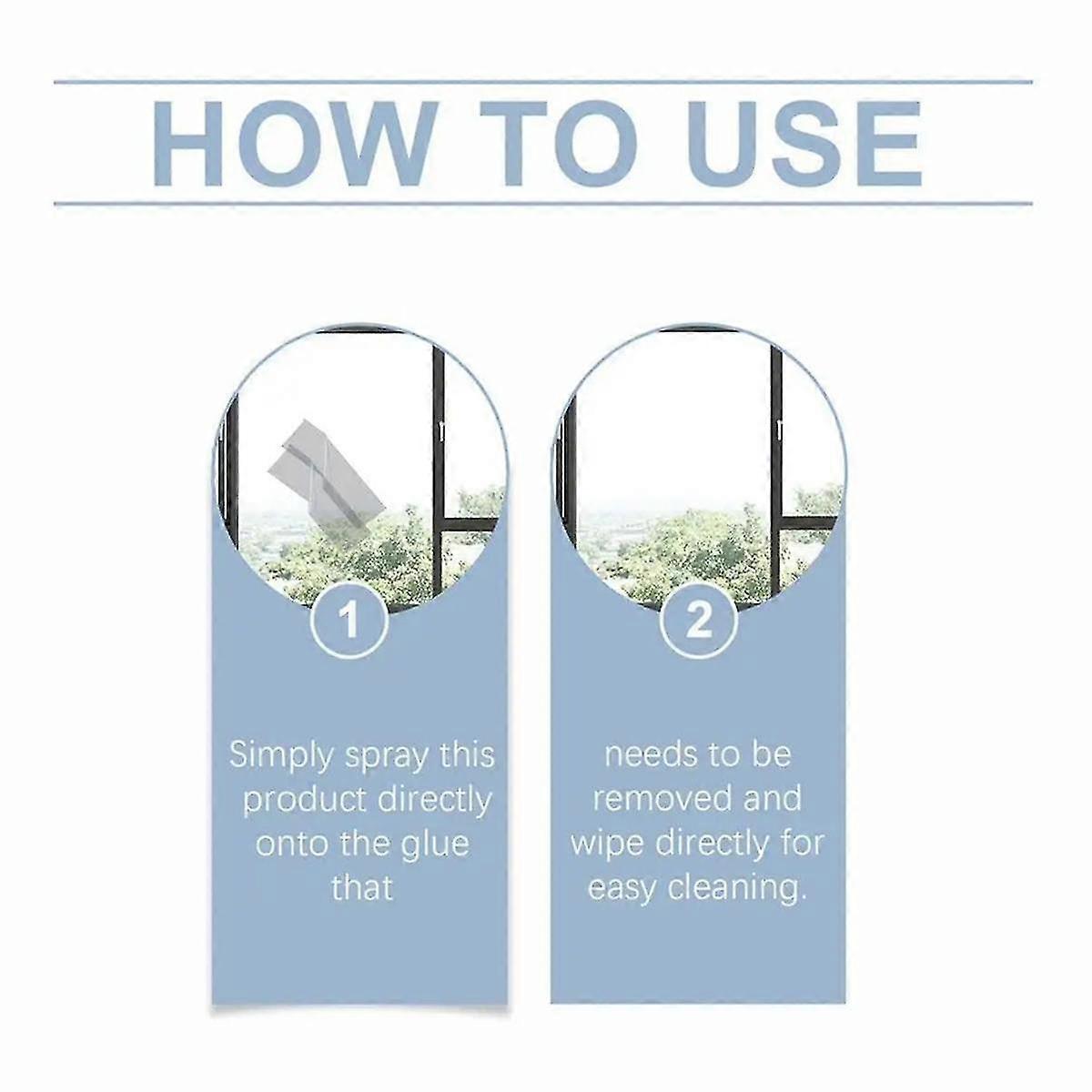 Sticker Remover Multifunctional Cleaner For Mucous Label Remover Glue For Decals Tar Grease Window