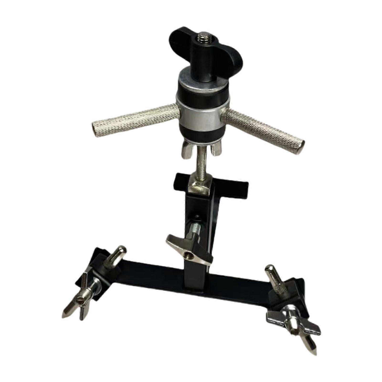 Drum Cowbell Holder Clamp Easy to Install Portable Drum Set Mounting Bracket
