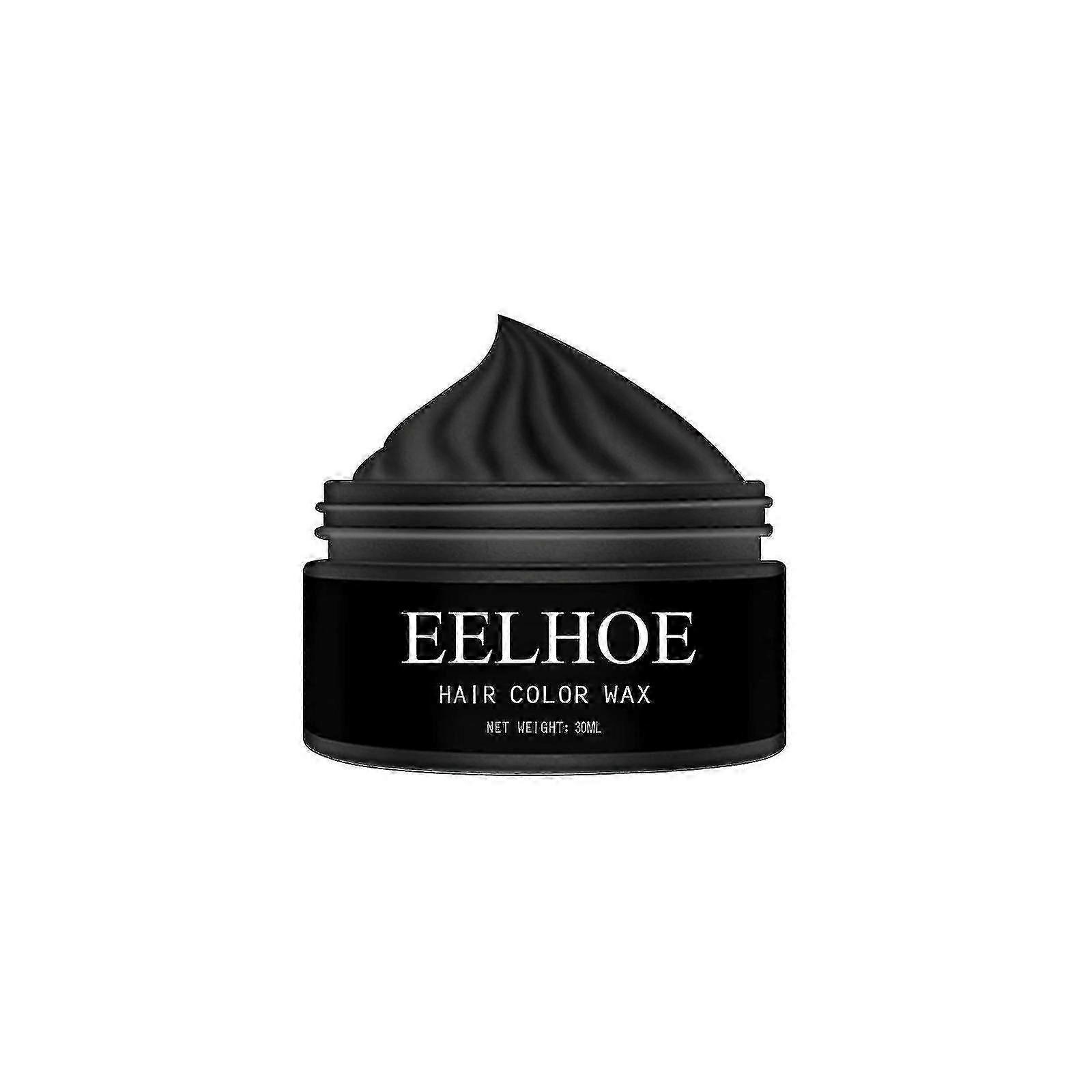 Leke Eelhoe شمع الشعر المؤقت الجدة الرمادي الملونة الشعر الشمع الطين لون طبيعي لمرة واحدة سهلة الصباغة