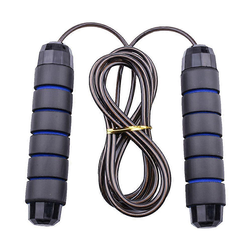 Jump Rope Speed Jump Rope with Ball Bearings Memory Foam Soft Handles Speed Jump Rope Adjustable Wire Cable Bearing Speed Rope for Men and Women