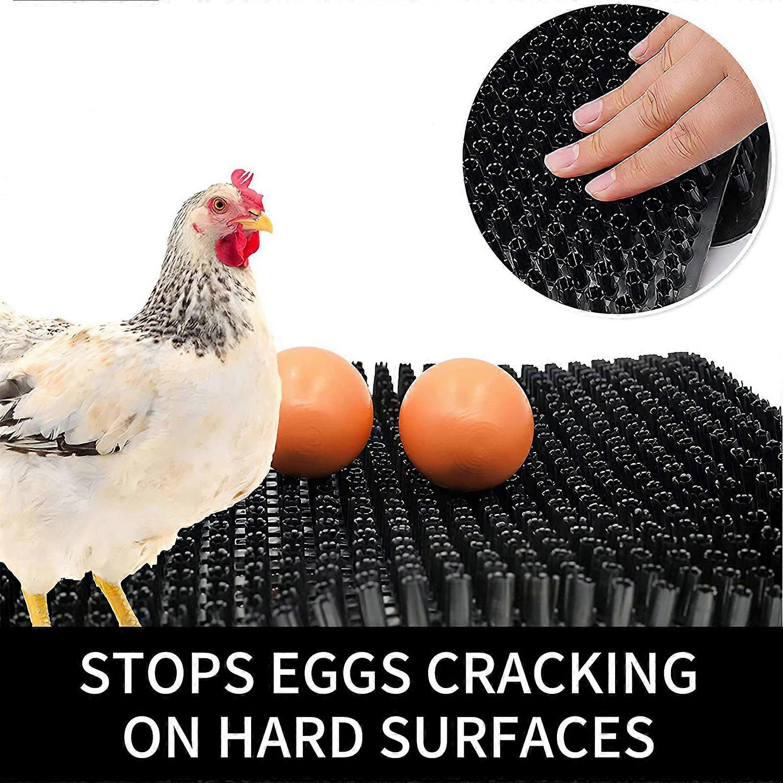 Chicken Nesting Box Pads Egg Nest Mat per la deposizione delle uova, cuscinetti in plastica per erba artificiale per pollaio