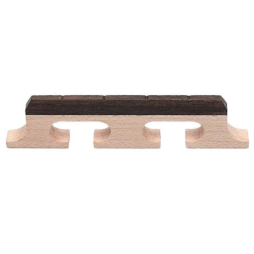 Maple Rose Wood 4 String Banjo Replacement Bridge String Instrument Parts