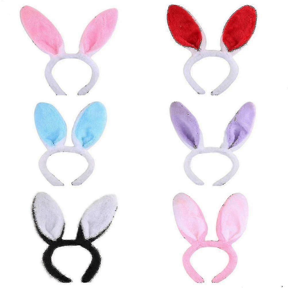 6pcs Rat P Bunny Ears Hs For Wedding Costume