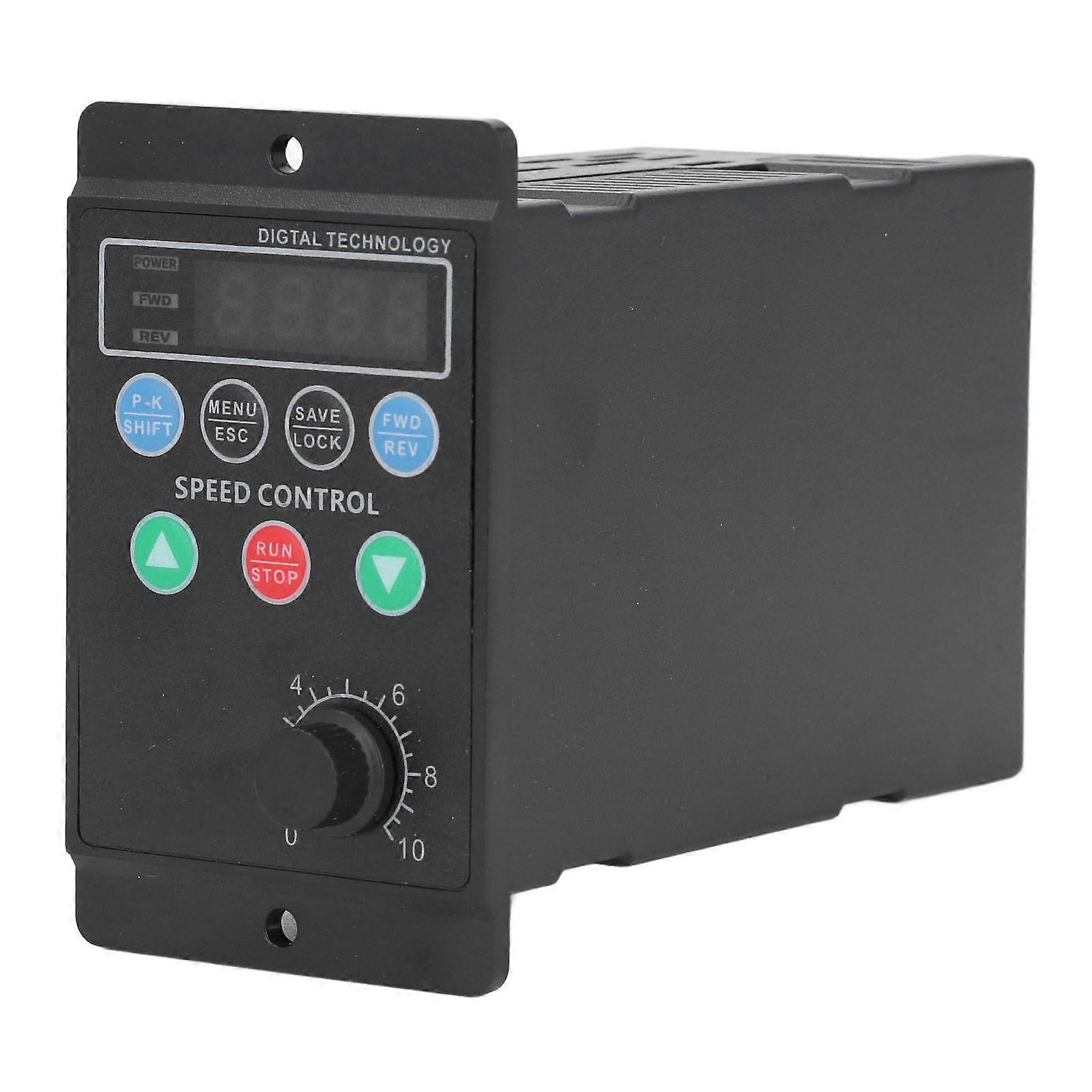Variable Frequency Drive 1.1KW 1PH 176-264V Input 3PH 0-220V Output Frequency Converter for Motor Fan Pump