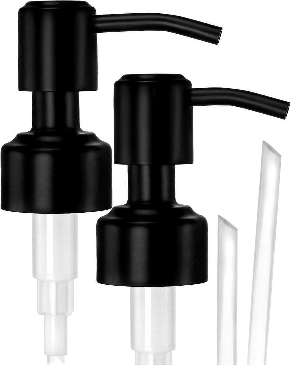 Stainless Steel Soap Dispenser Pump, Rustproof, Replacement for Regular Mouth Bottles