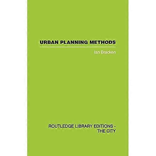 Urban Planning Methods: Research and Policy Analysis