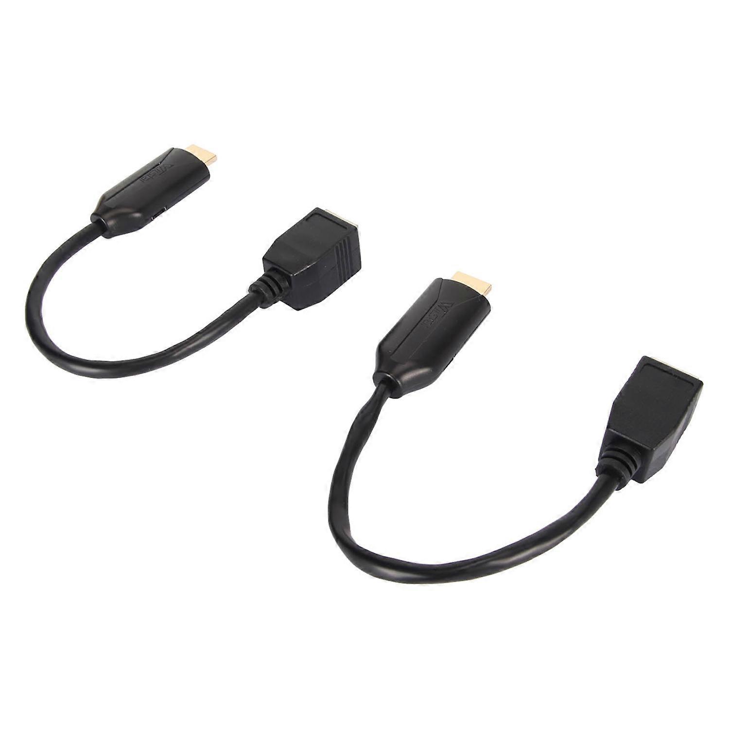 HD Multimedia Interface Extender Full HD 1080p Over Cat5e Cat6 Up to 196.8ft RJ45 Ethernet Transmitt