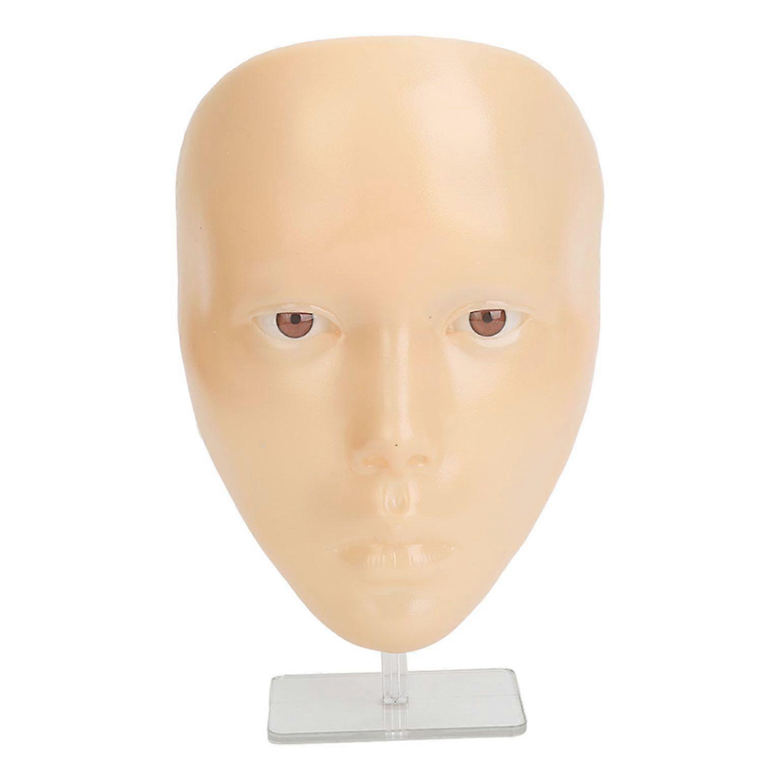 Silicone Makeup Practice Mannequin Face for Makeup Artists