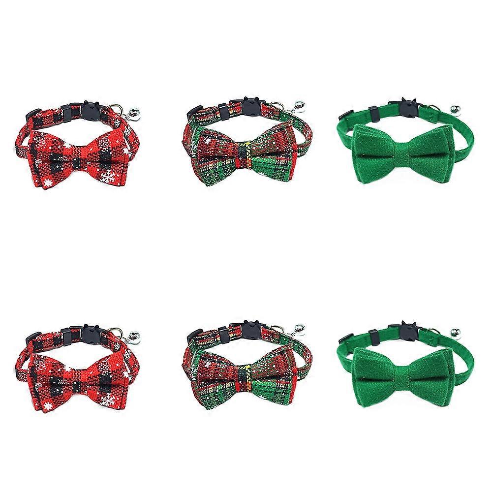 Dog Collar, Soft, Fabric Plaid