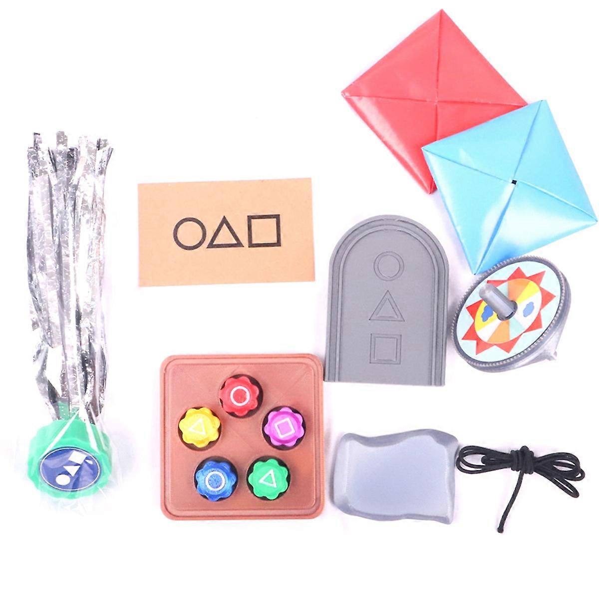 Korean Game Stones Set Colorful Fun Stone Catching Game Hand Eye Coordination Training Korean Tradi