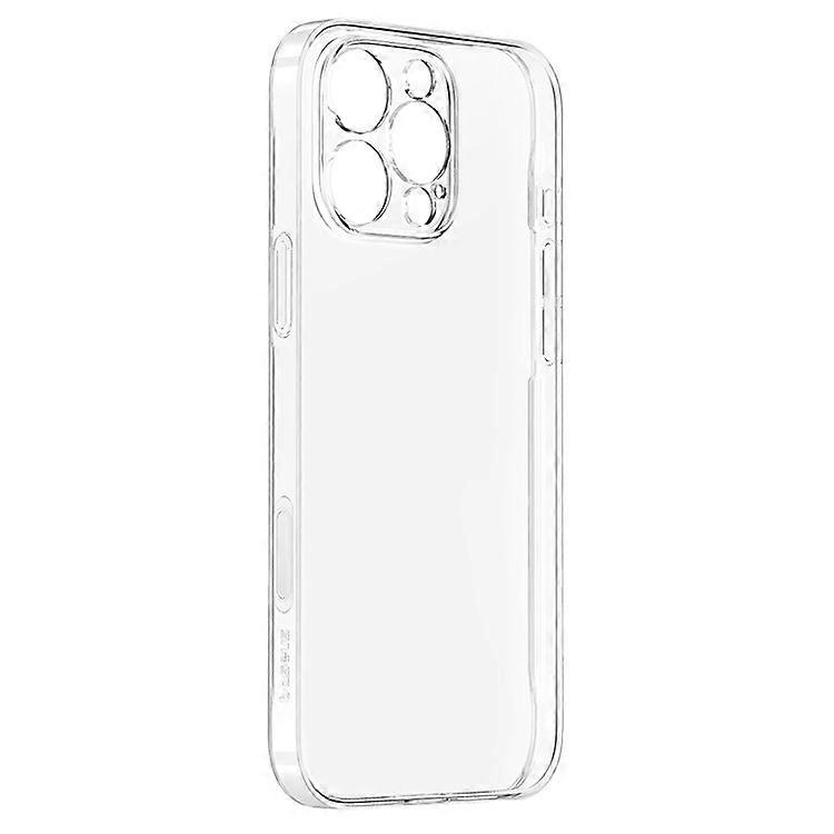 BASEUS Crystal Series Compatible For iPhone 16 Pro Case Clear PC + TPU Phone Cover (Touch Button Version)