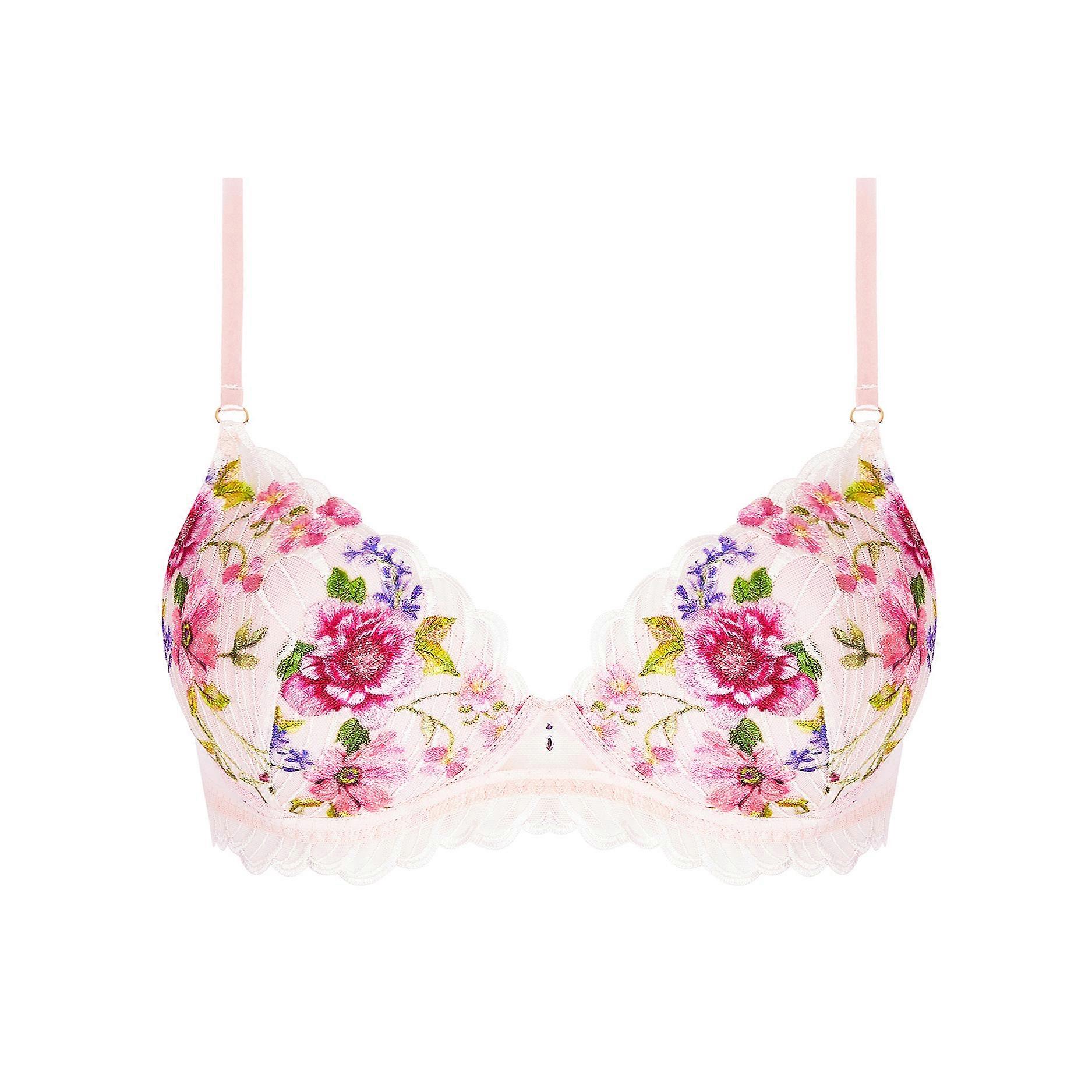 Lise Charmel Lingerie Libertine And Fleurs Push up Bra pink ACJ 8539