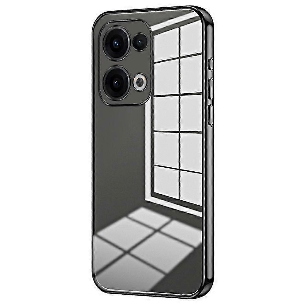 For Oppo Reno13 5G (Global) Case Electroplating Frame Soft TPU Phone Cover