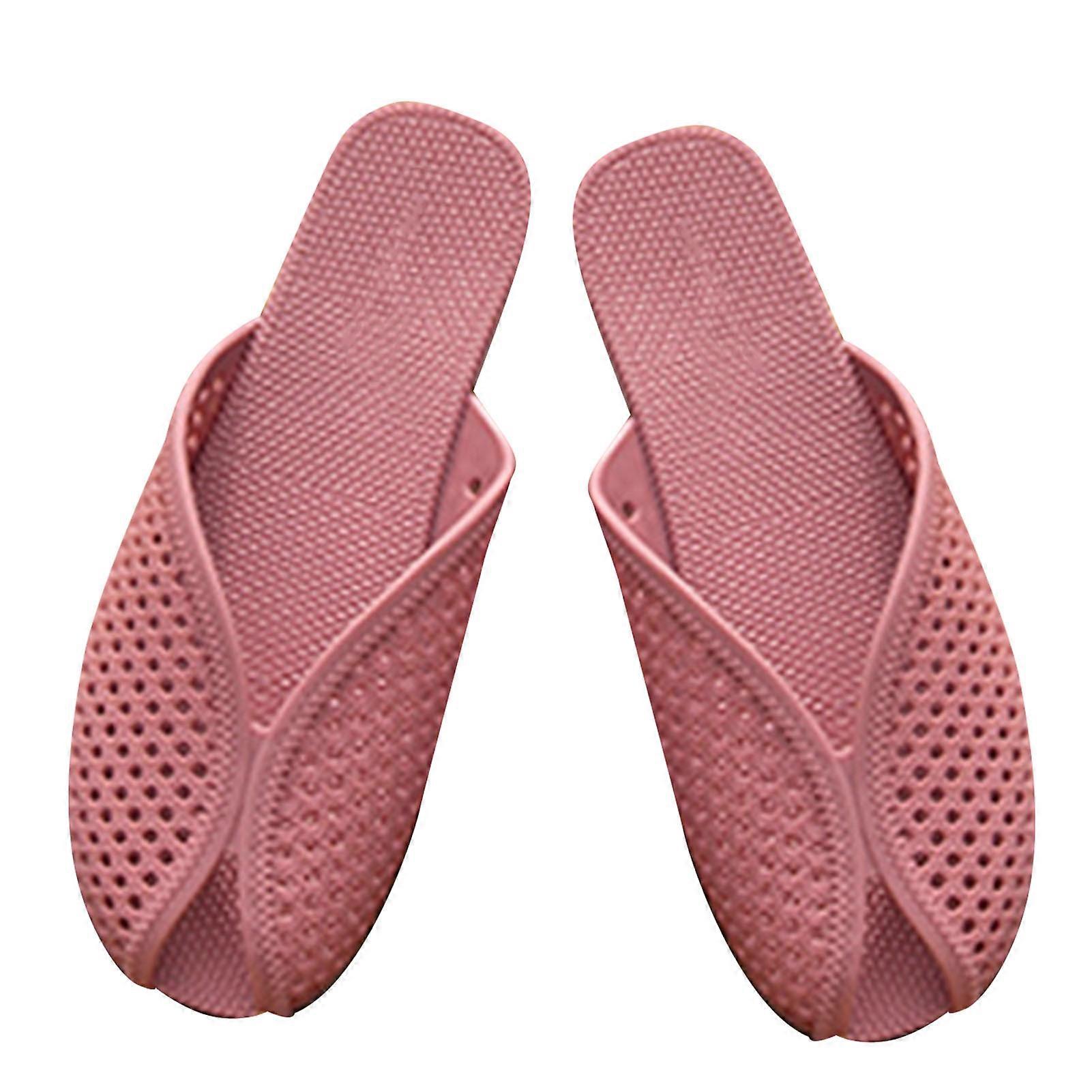 Women Sandal Slip On Slipper Soft Open Toe Mesh Design Flat Bottom Comfortable for Summer