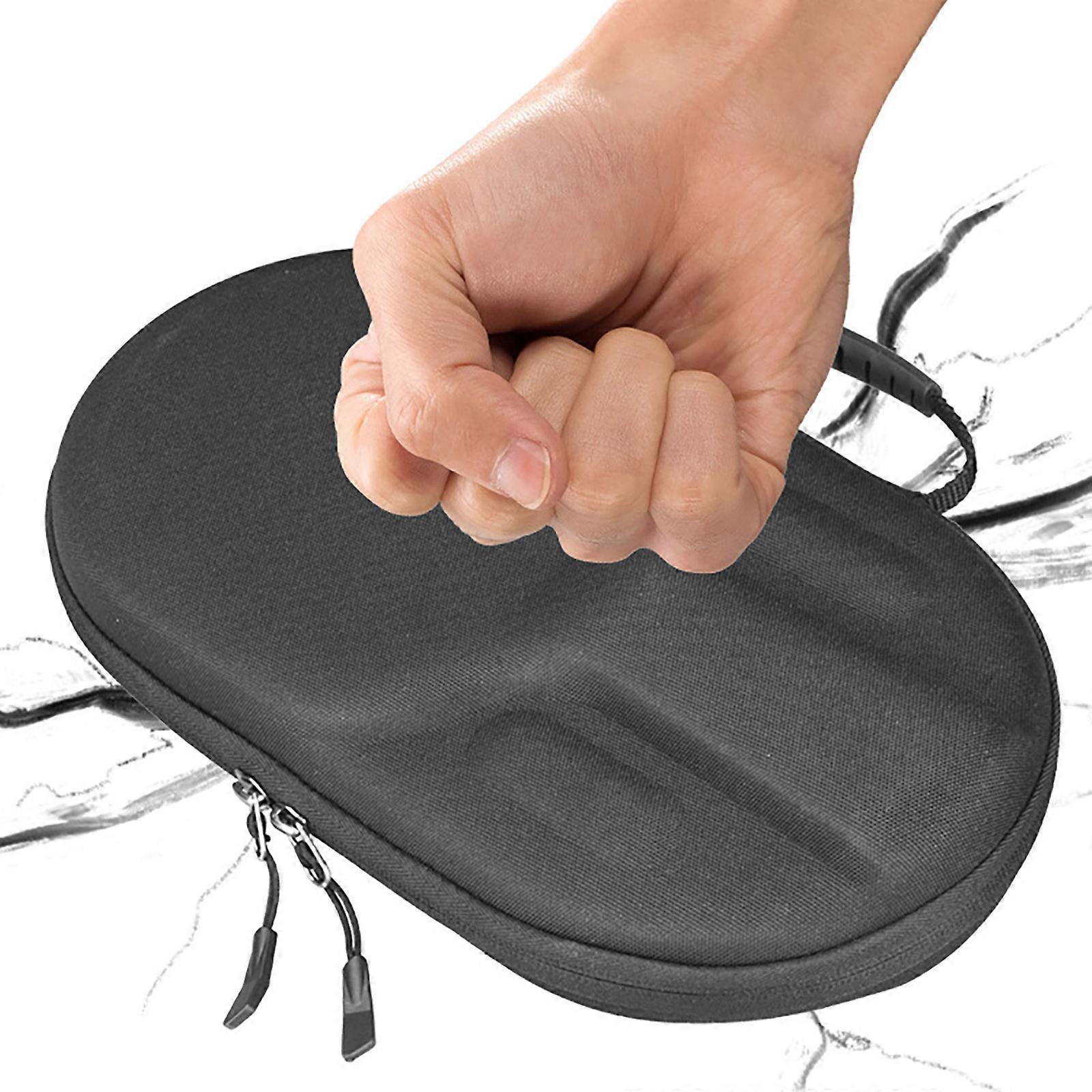 Tennis Racket Storage Bag for Pingpong Carrying Watertight Table Tennis Racket Case Zippers Enclosure Table Tennis Case Silver