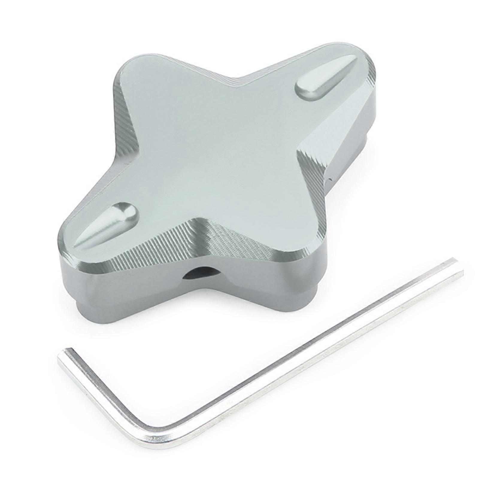 Αλουμίνιο Kickstand Extender Foot Side Stand Extension Foot Pad Support Plate για NMAX155 2020-2024 χρώμα τιτανίου μοτοσικλετών