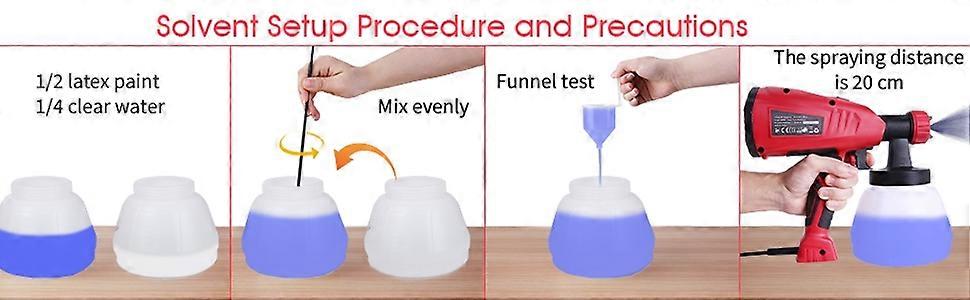 Meterk 400W Paint sprayer EU JS-HH15A