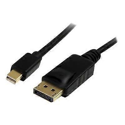Mini DisplayPort till DisplayPort 1.2-kabel 1 m - Mini DP till DP 4K-kabel - M/M - MDP2DPMM1M