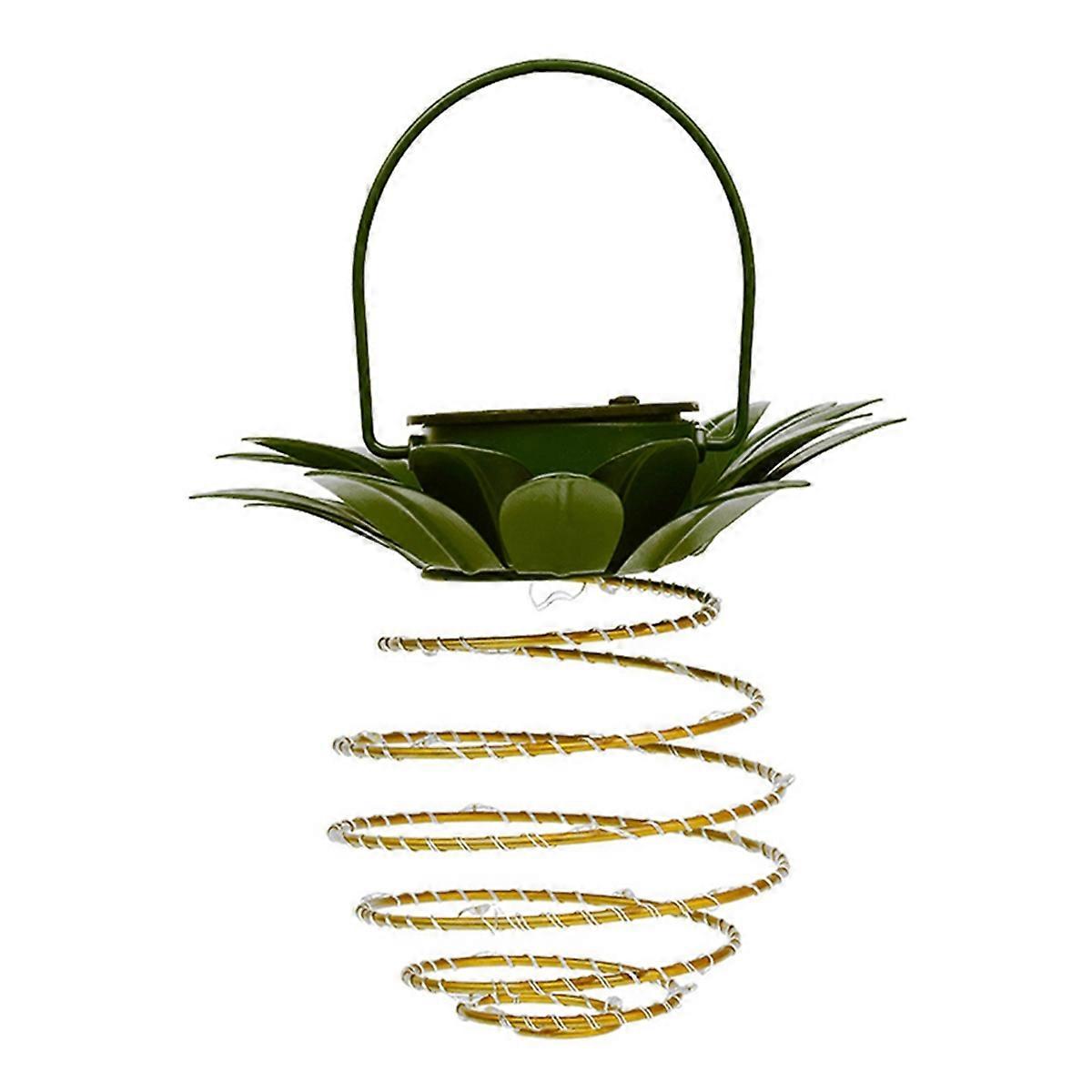 LED Solar Garden Lights Hanging Lantern Solar Pineapple Lamp