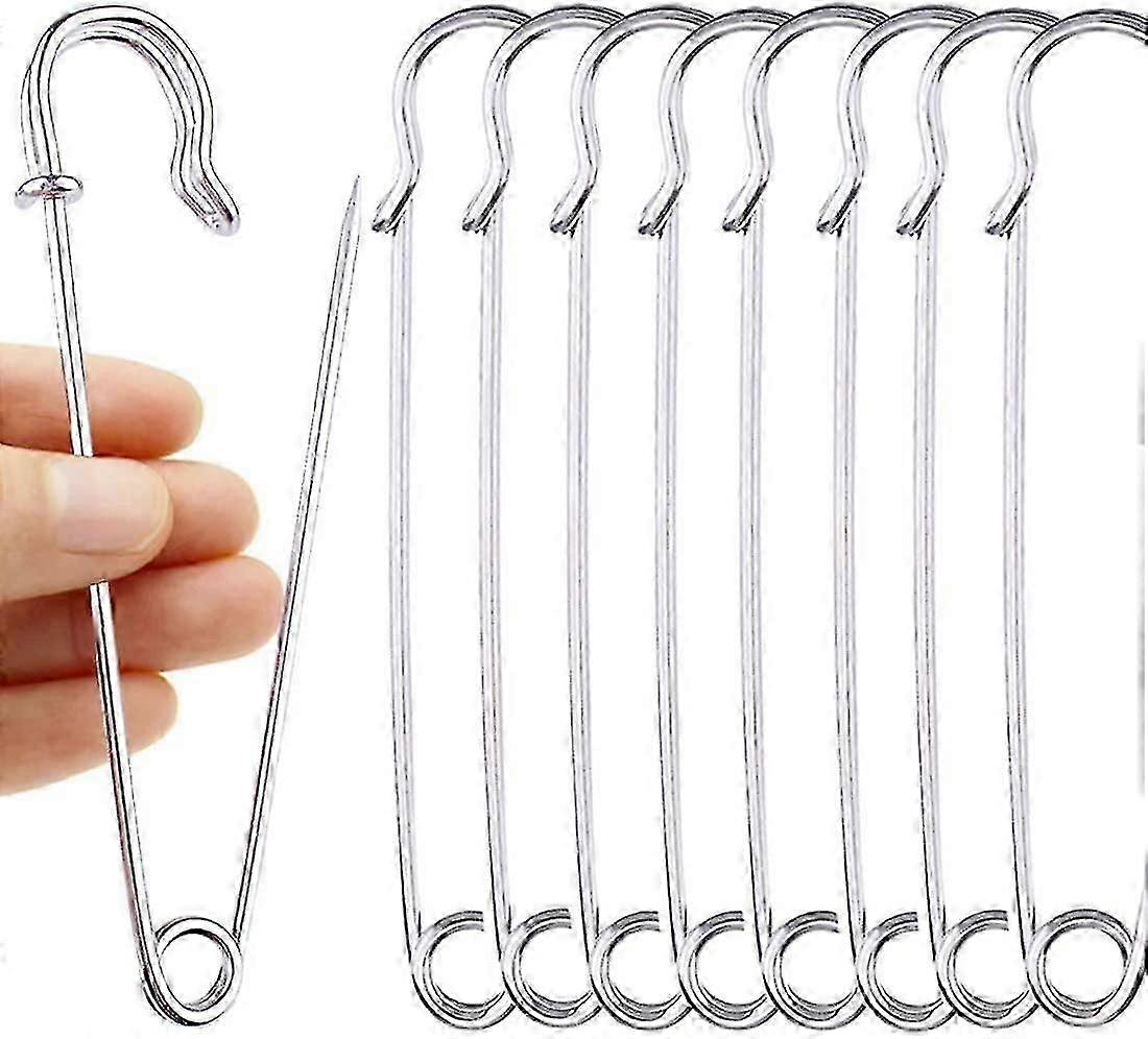 20 قطعة دبابيس أمان كبيرة 4 بوصة دبابيس نقبة دبابيس كبيرة جدا دبابيس بطانية قوية للنساء