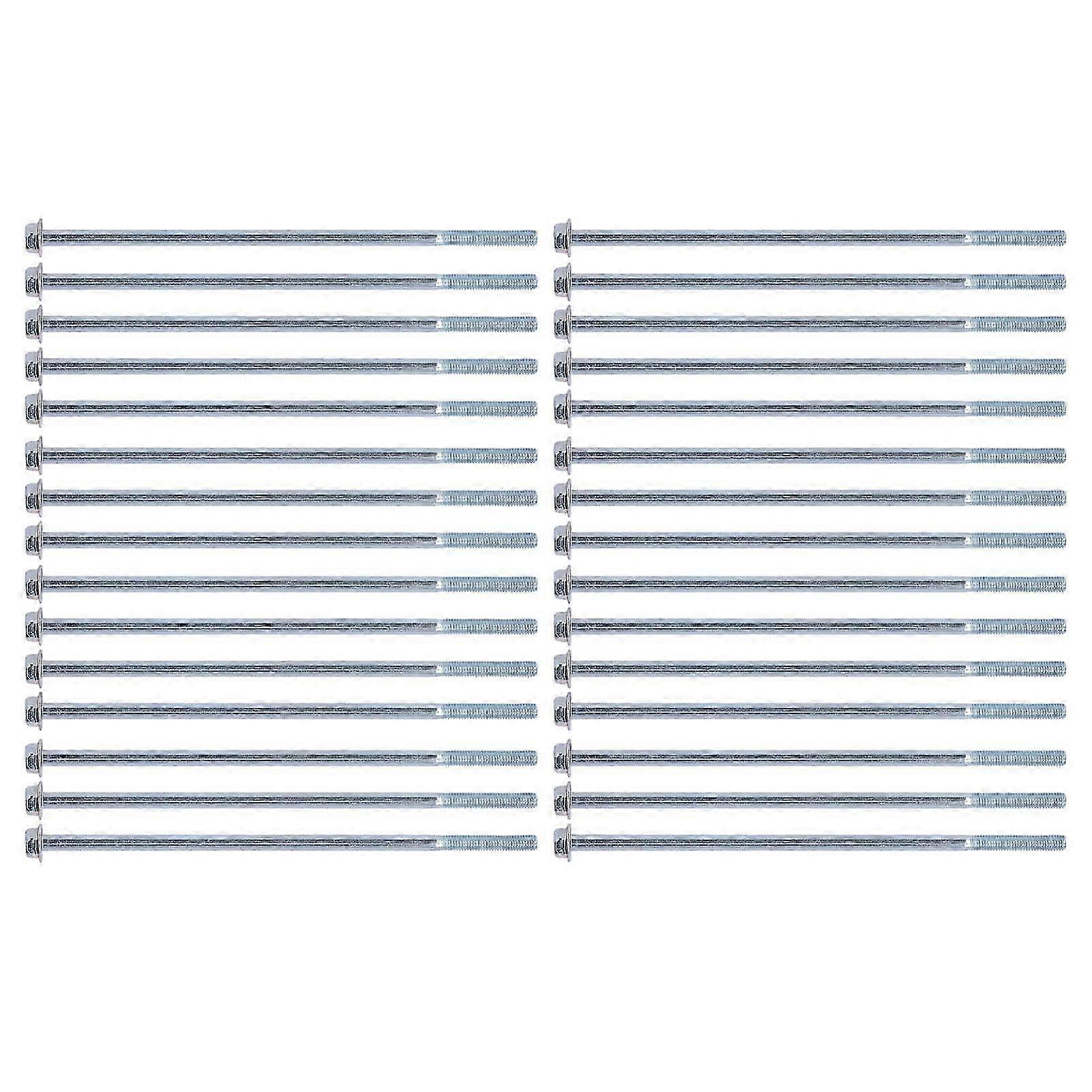 20個の六角フランジボルト拡張M8炭素鋼六角頭ネジ発電機用ブルーホワイト亜鉛M8 X 190