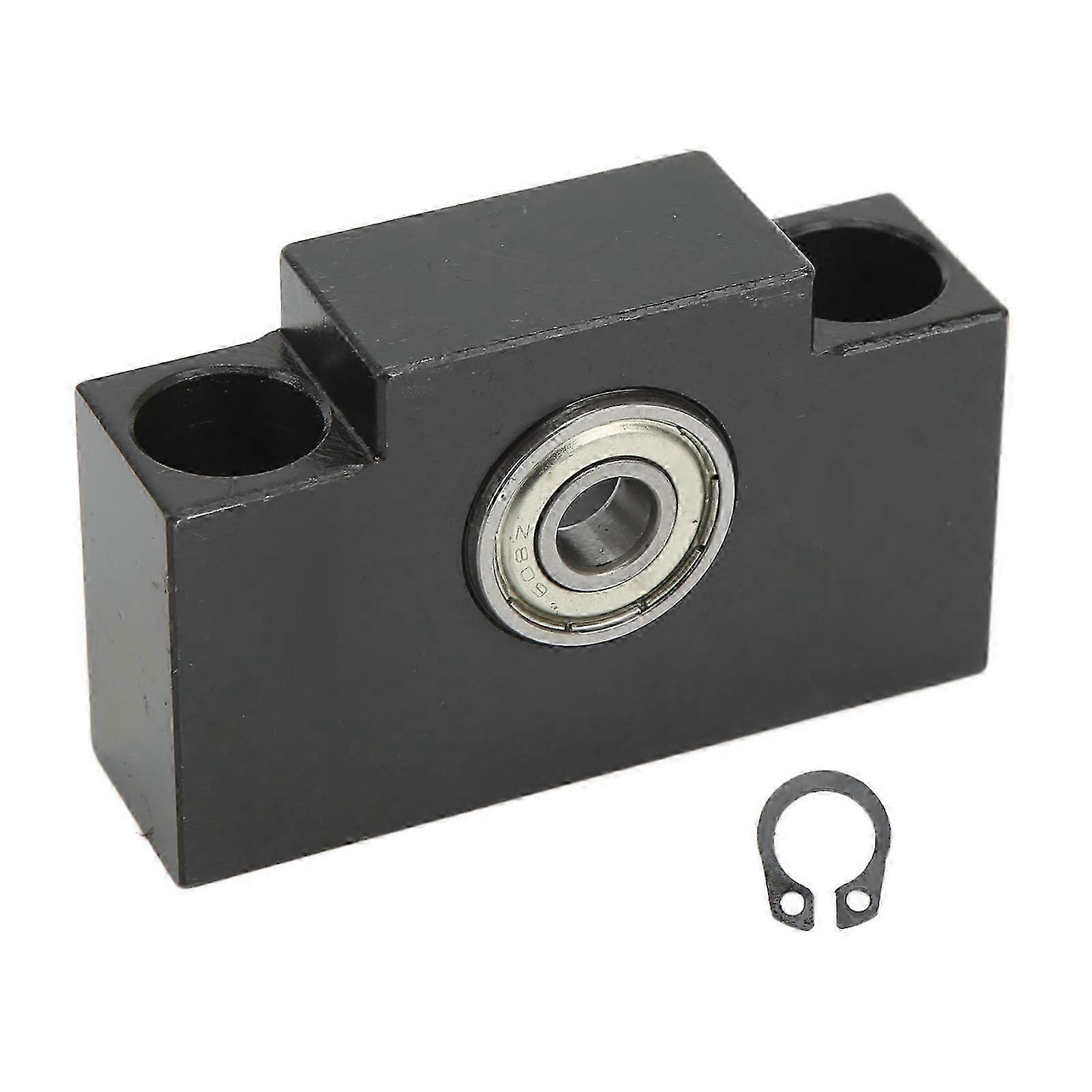 AF10 Ball Screw End Block Support with Bearing High Carbon Steel Ballscrew Mount for CNC Router Lathe