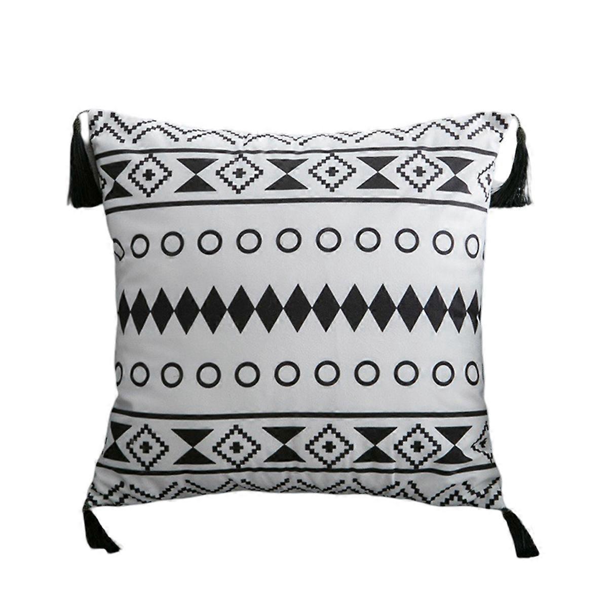 Rectangle Pillowcase, High Density Linen Decorative Throw Pillow Covers for Couch, Sofa, Bedroom Decor