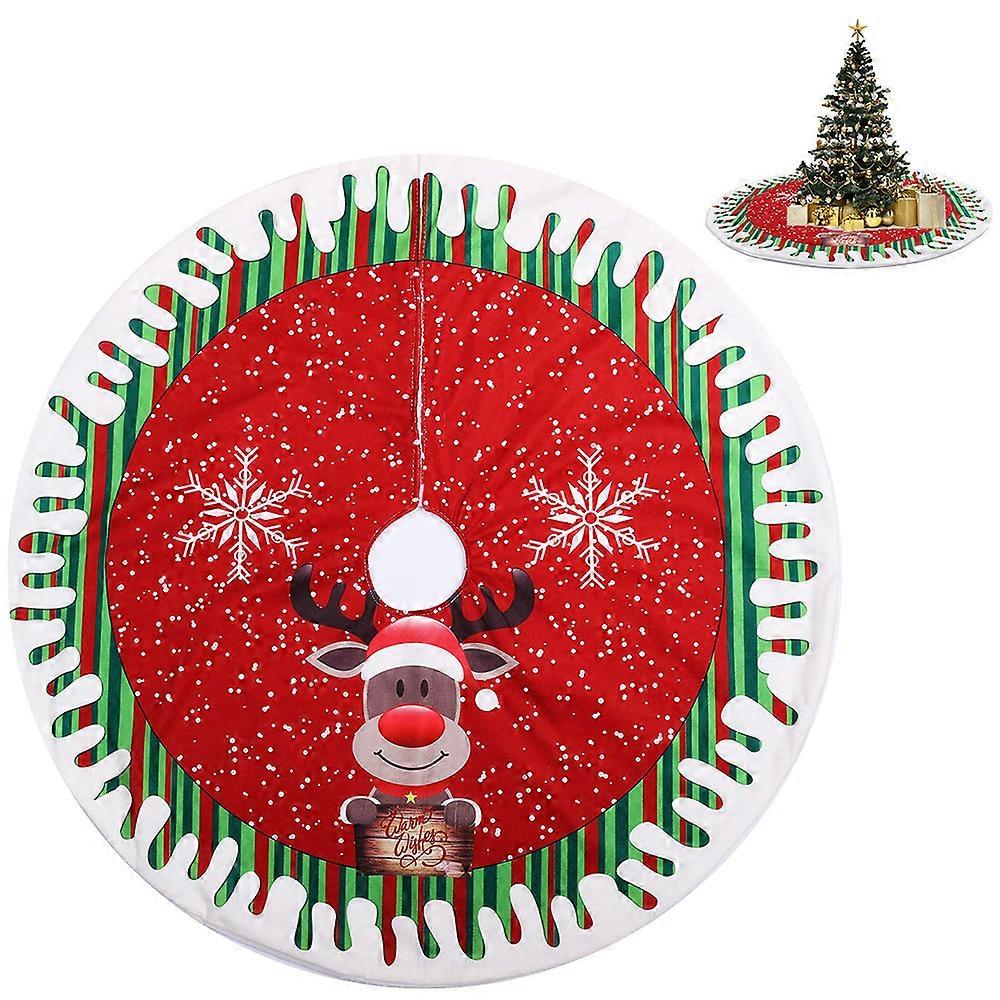Christmas Tree Skirt, Durable Polyester, Soft Material