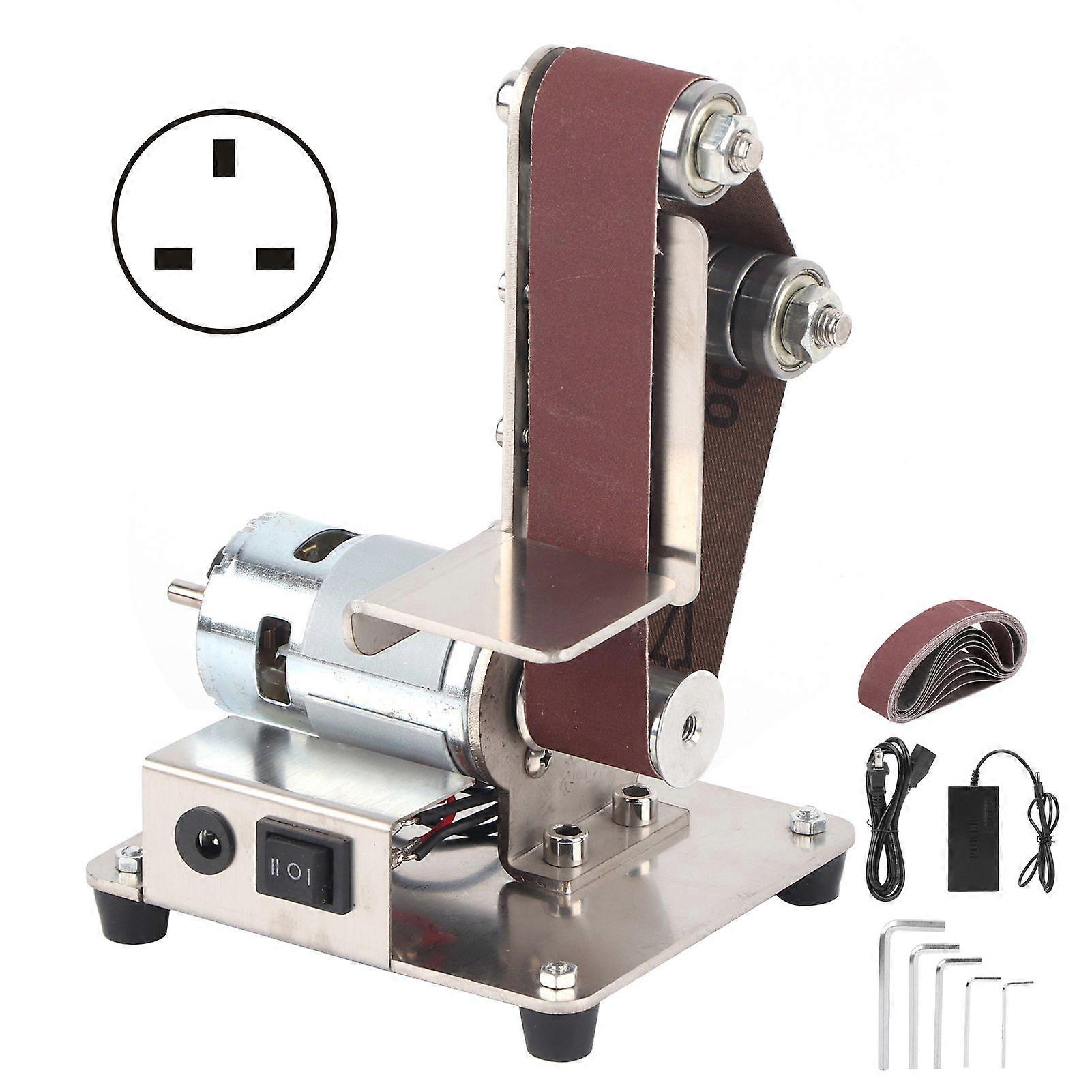 775 Multi-function grinder Mini electric belt grinder DIY polishing grinder 110240V