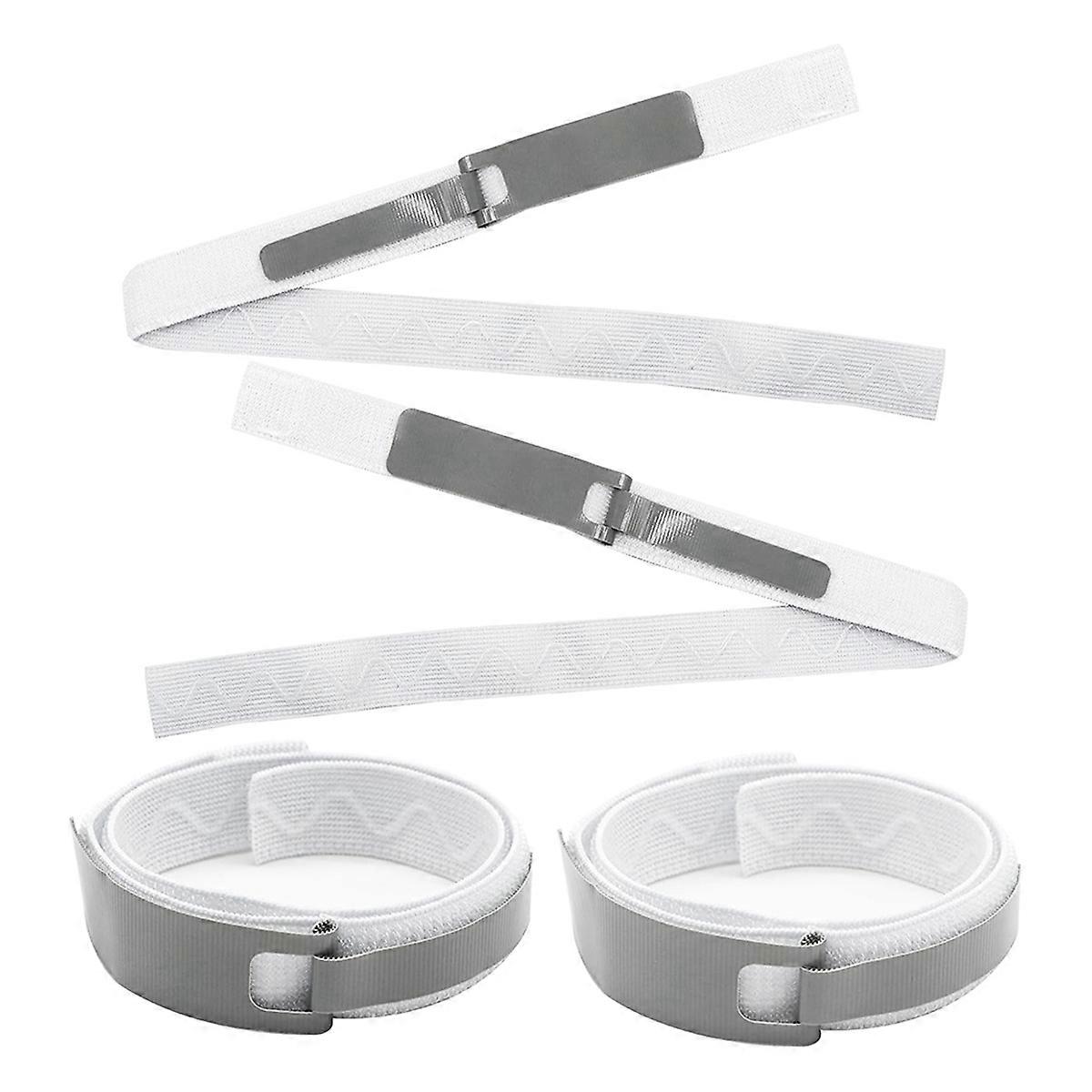 Foley Catheter Holder Urinary Legband Holder 4 Pcs Elastic Catheter Leg Strap Foley Catheter Stabilization Device Grey