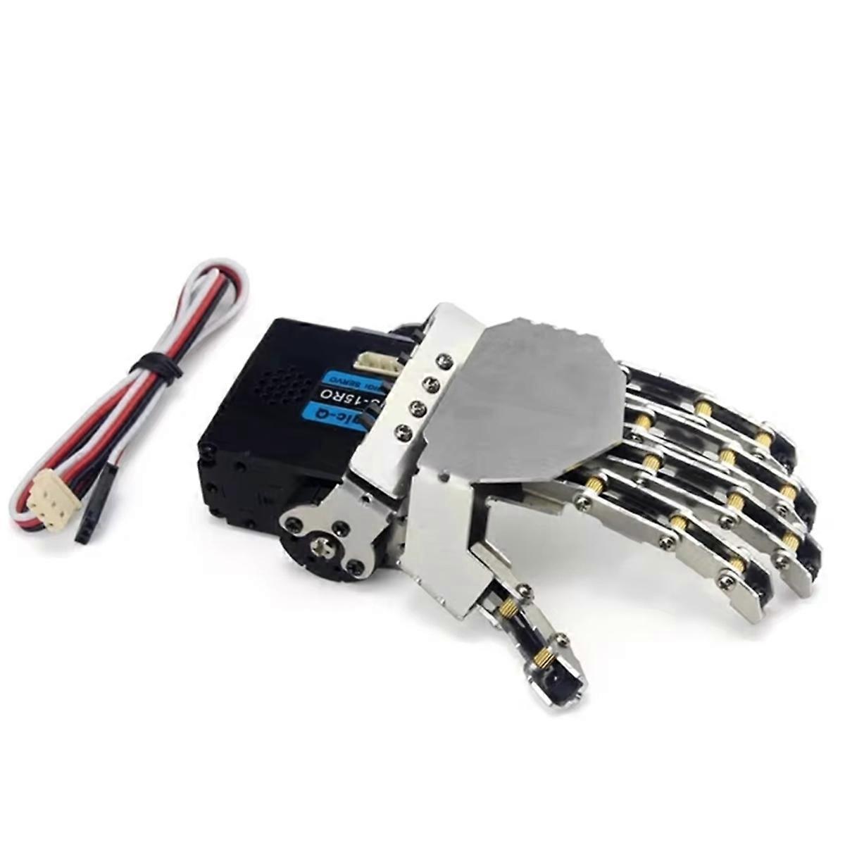 Metallmanipulatorarm linke Hand für humanoiden Roboter DIY Kit