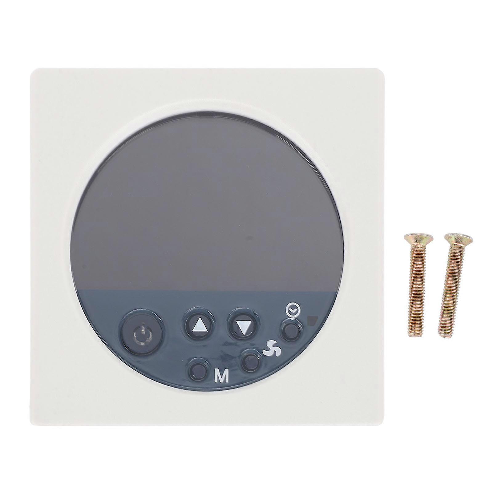 Smart AC Thermostat LCD Display Air Conditioner Temperature Control Panel Switch for Home Hotel