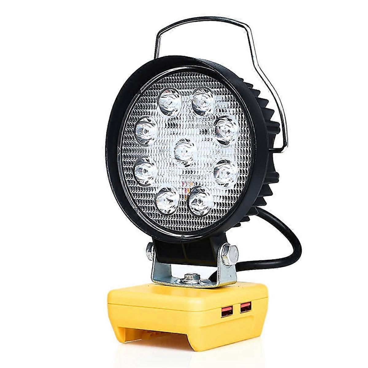 For 20V Li-Ion Battery LED Work Light Emergency Flood Lamp
