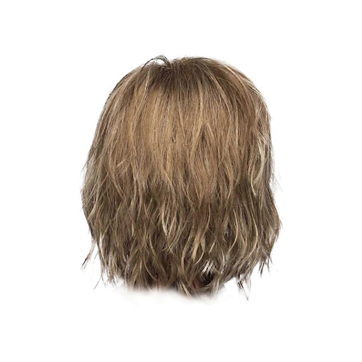 European and American Style Wigs Hair Gradient Color Short Hair Wig