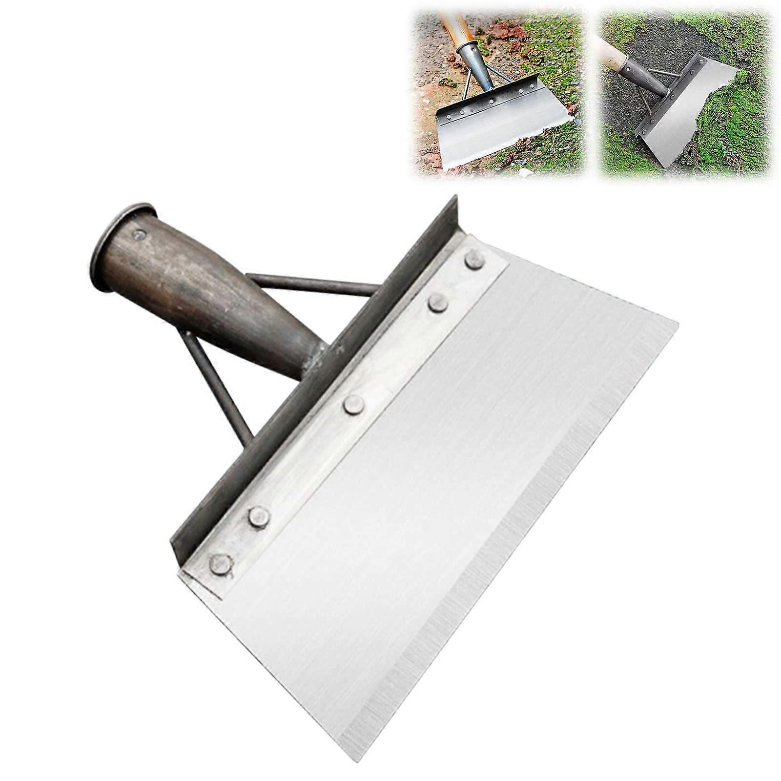 Multifunctional All-Steel Cleaning Shovel for Weeding Scraping Wall Cleaning Garbage Arrange Gardening Digging Landscaping 27X10.5CM