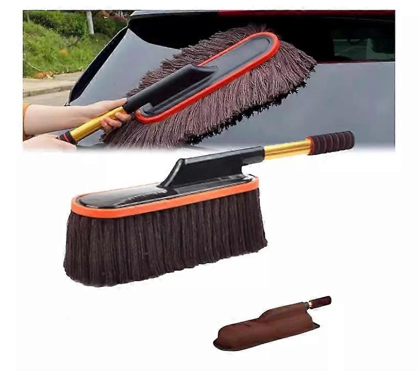 Nicetopu Car Duster, Car Duster with Extendable Telescoping Handle Scratch Free