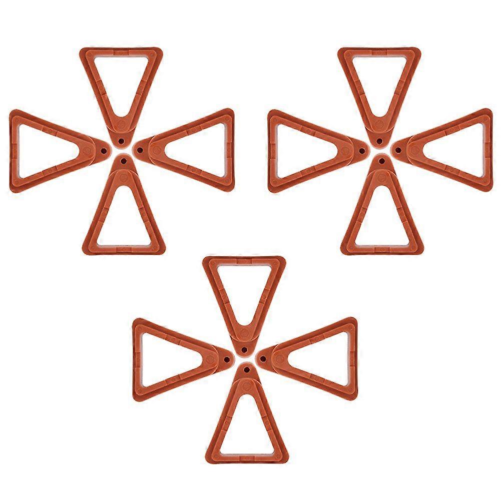 12Pcs Plant Pot Feet, Triangular Flower Pot Risers for Indoor/Outdoor