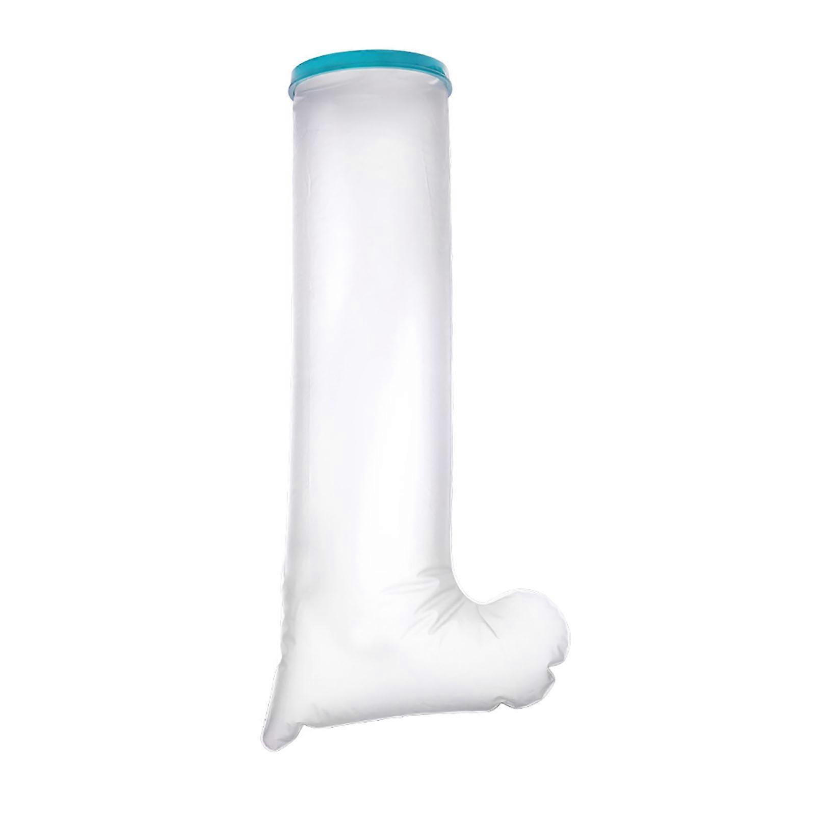 Couvre-jambes de bain 104 cm PP Silicone PVC Cercle Résistant à l'eau Couvre-jambes de douche pour adulte