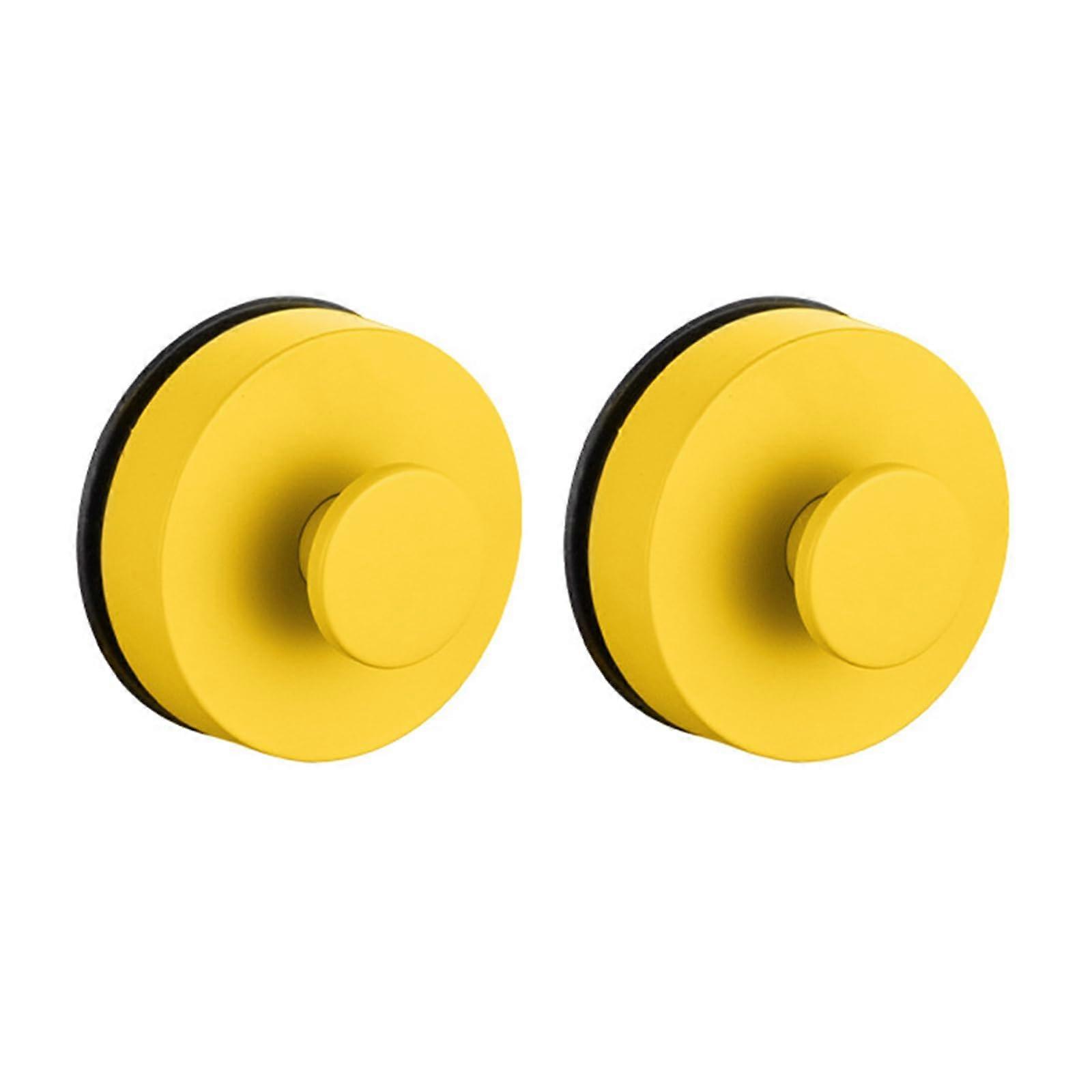 2Pcs Heavy Duty Suction Cup Wall Hooks for Bathroom, Coat, Towel, and Robe – Durable Colorful Hook Set