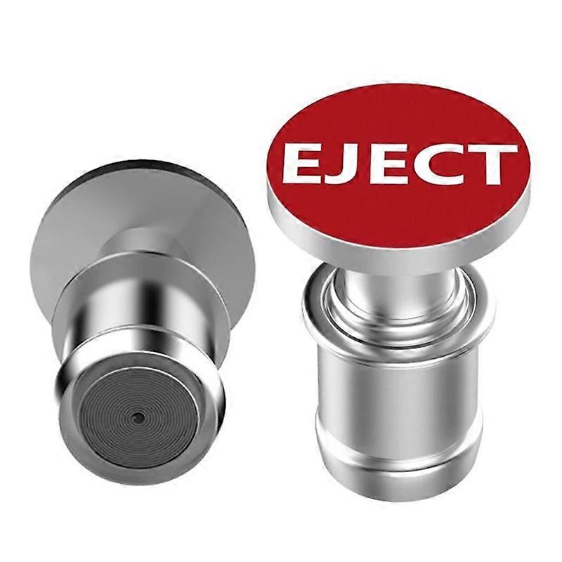 2 PCS 12V Car / Motorcycle EJECT Letter Metal Cigarette Lighter Cigarette Butt