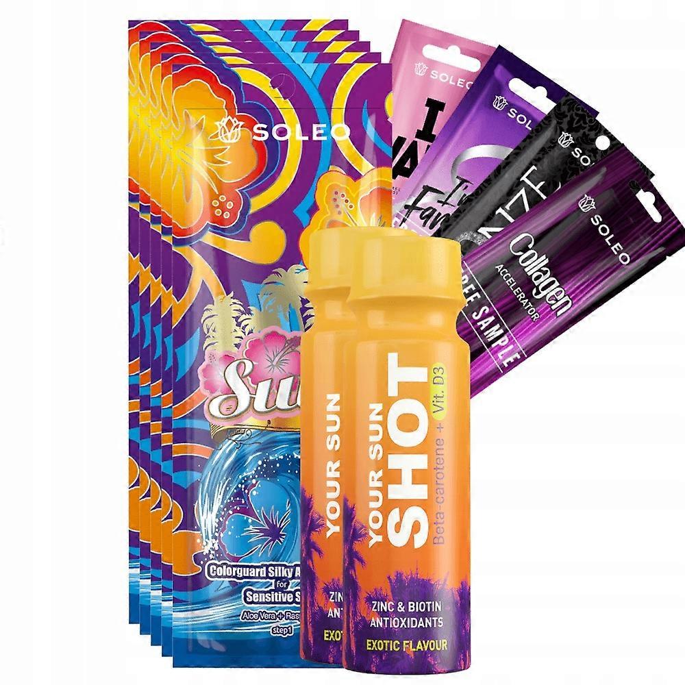 Soleo Surf 5x15ml Tanning Accelerator + Freebies