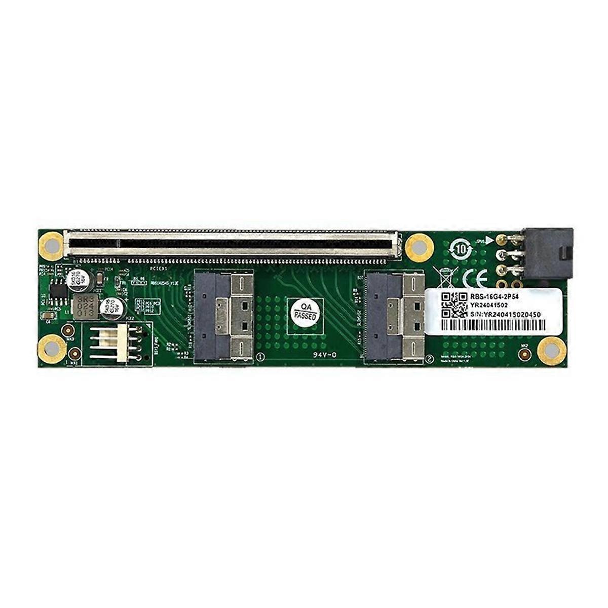PCIe4.0 to SFF-8654 Converters Adapter Card SFF8654 Riser Card GEN4 for Network Graphics Video Card
