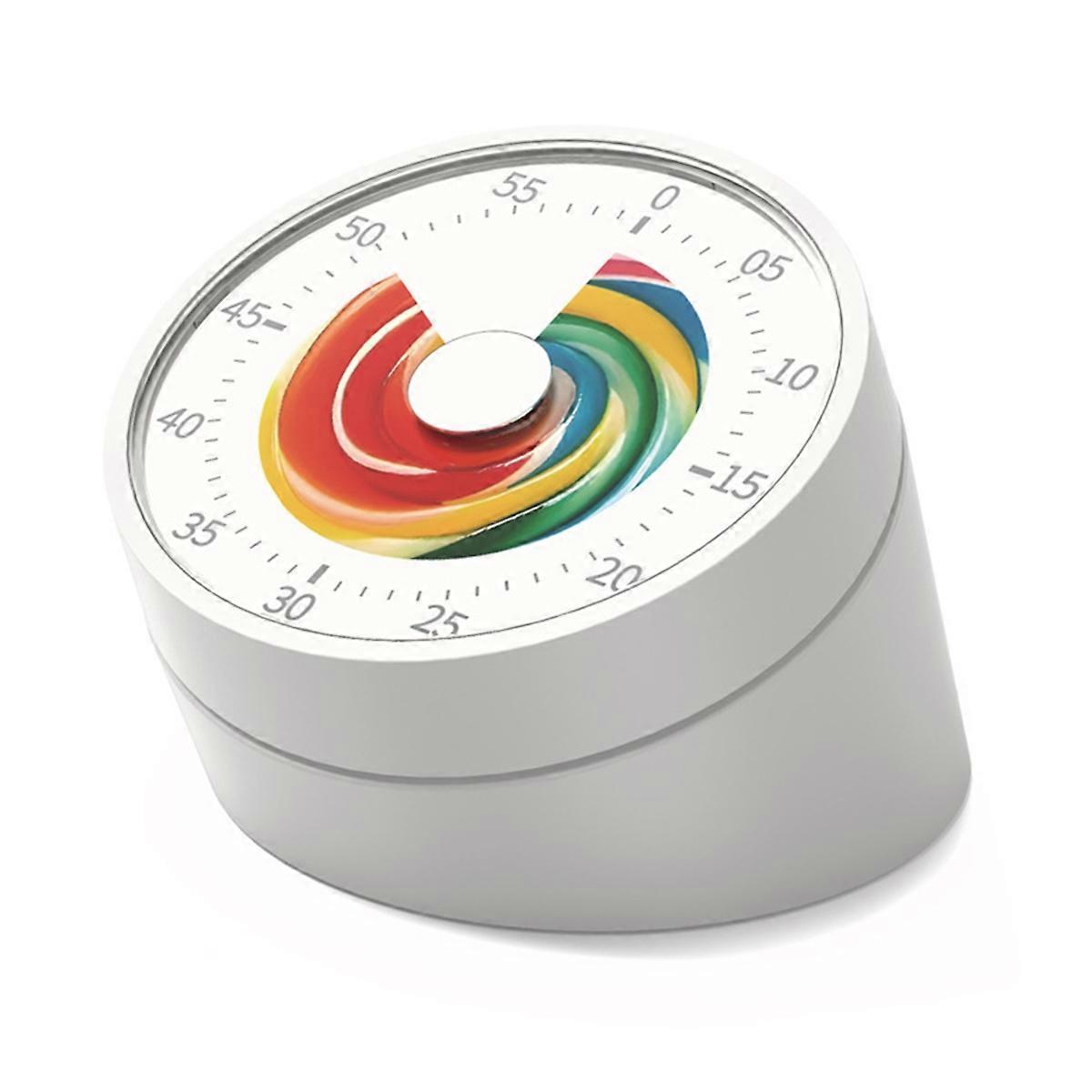 Visual Classroom Timer for Kids - Desk 60 Minutes Countdown for Teachers and Students Easy Rotating and Reading