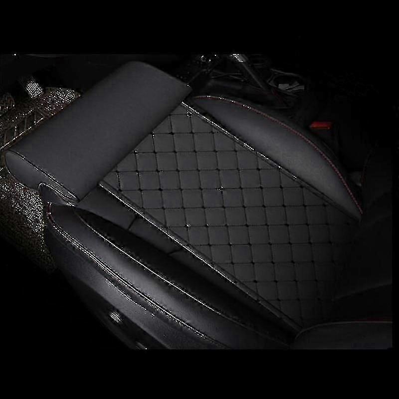 Coussin de siège d'automobile et coussin d'extension de support de cuisse de siège d'auto général en cuir