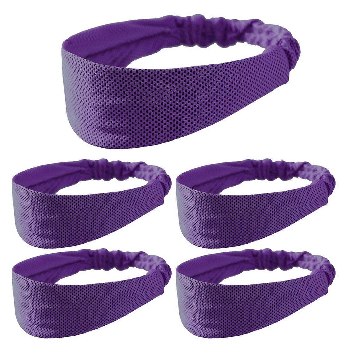 Sports Headband Sweat-Absorbent and Breathable Spring and Summer Running Fitness Headband for Men